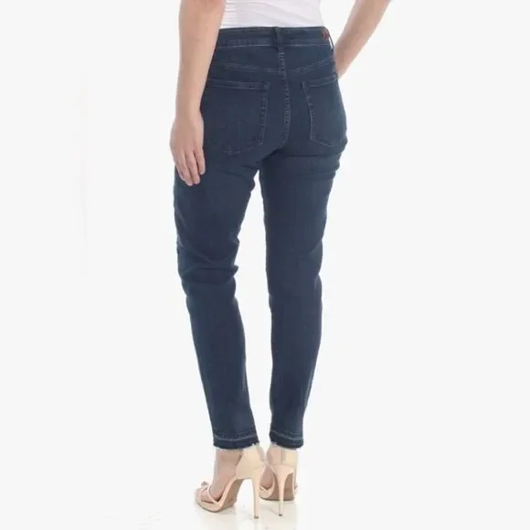 Lauren Ralph Lauren -  Cropped  Embroidered Skinny Ankle Pants - size 8 (29) - Picture 3 of 8